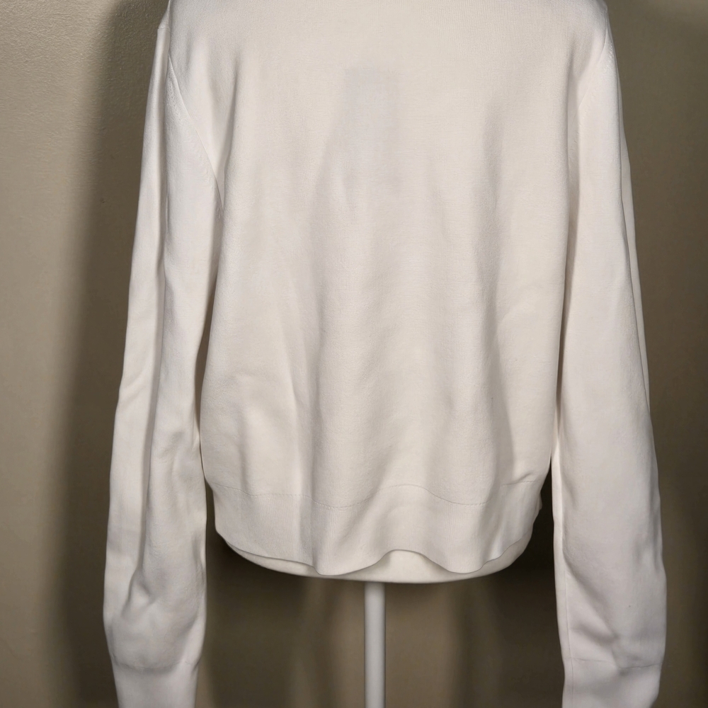 Micheal Kors Women's Cream Button-Up Jacket - Picture 8 of 8